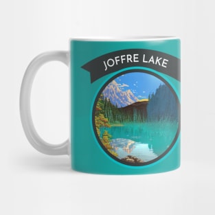 Vintage Joffre Lake Celebrating the Beauty of Nature and Lake Life Mug